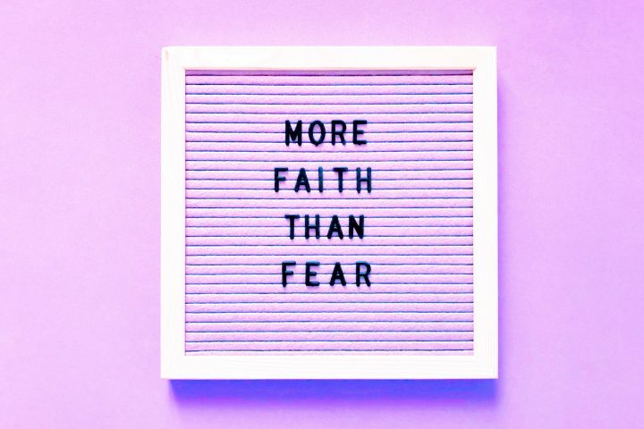 More faith than fear